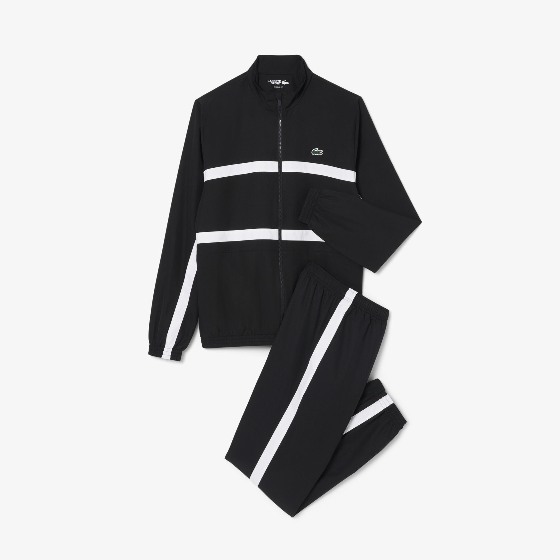lacoste sport printed tracksuit