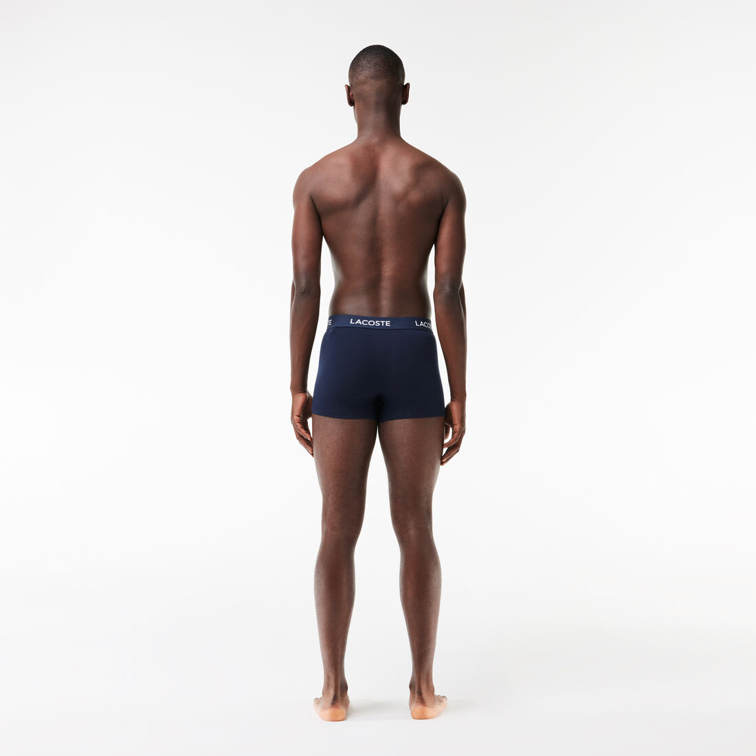 Men's 3-Pack Lacoste Logo Waist Trunks Men's 3-Pack Lacoste Logo Waist Trunks