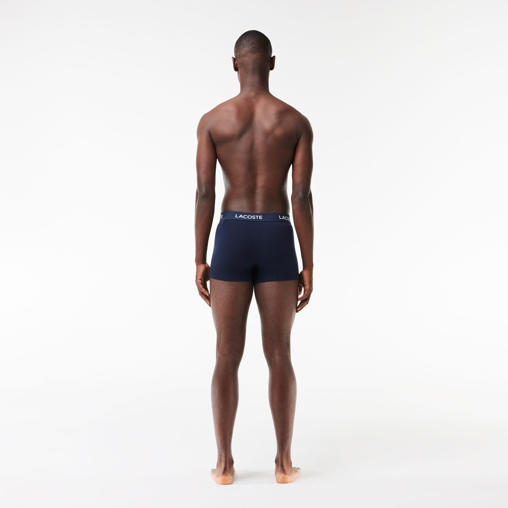 Men's 3-Pack Lacoste Logo Waist Trunks Men's 3-Pack Lacoste Logo Waist Trunks