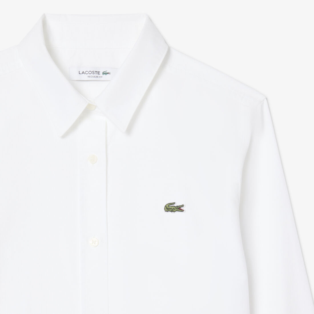 Regular Fit Cotton Shirt lacoste regular fit cotton shirt