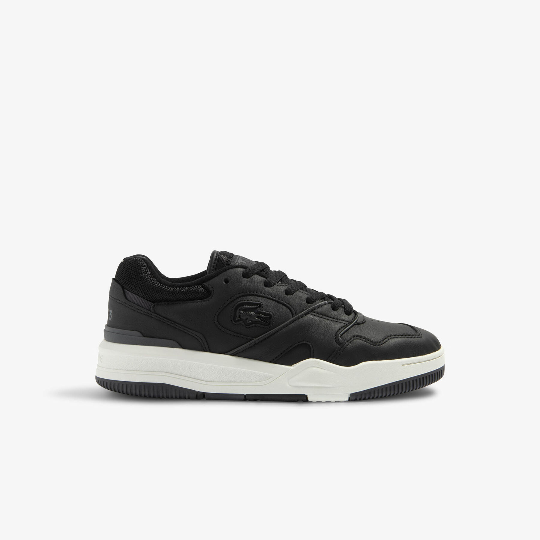 lacoste men s lineshot leather trainers