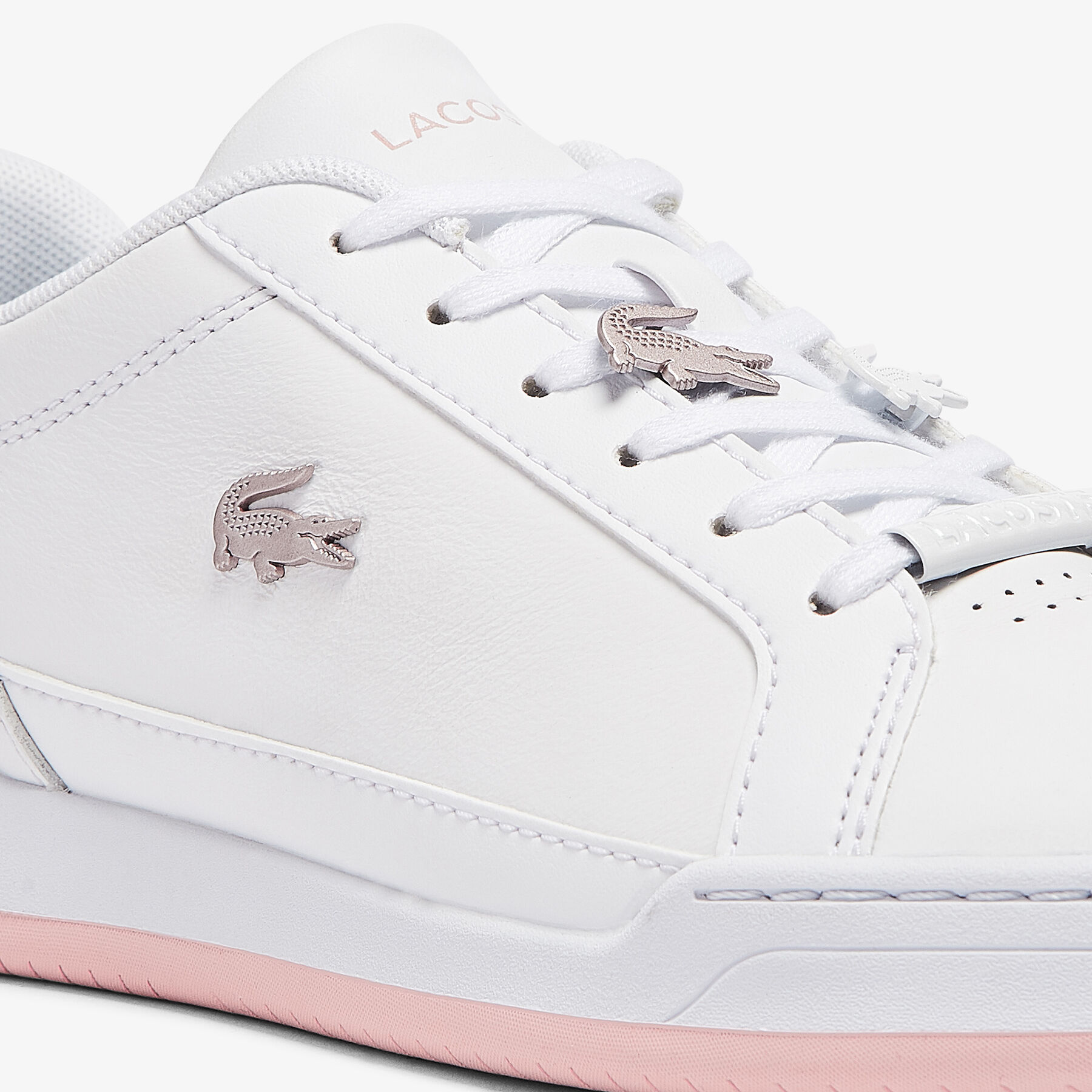 Women's Challenge Leather and Synthetic Sneakers lacoste women s challenge leather and synthetic sneakers