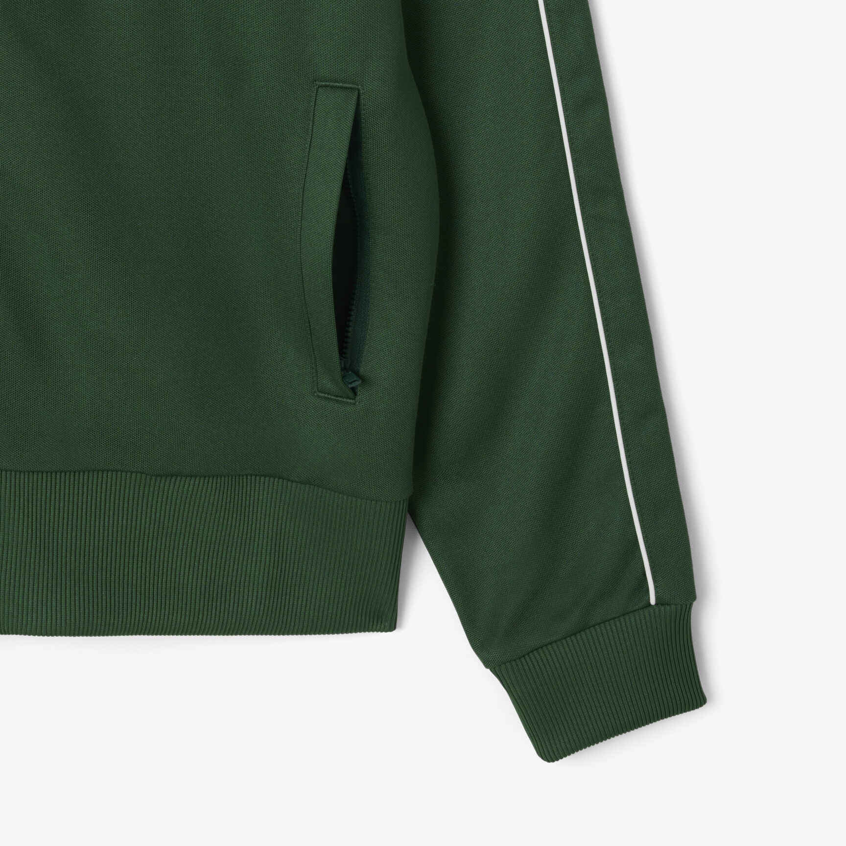 Paris Pique Zip Front Track Jacket