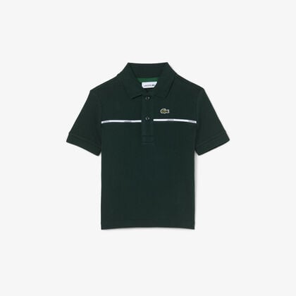 قميص بولو بيتي بيكيه ذو شريط متباين