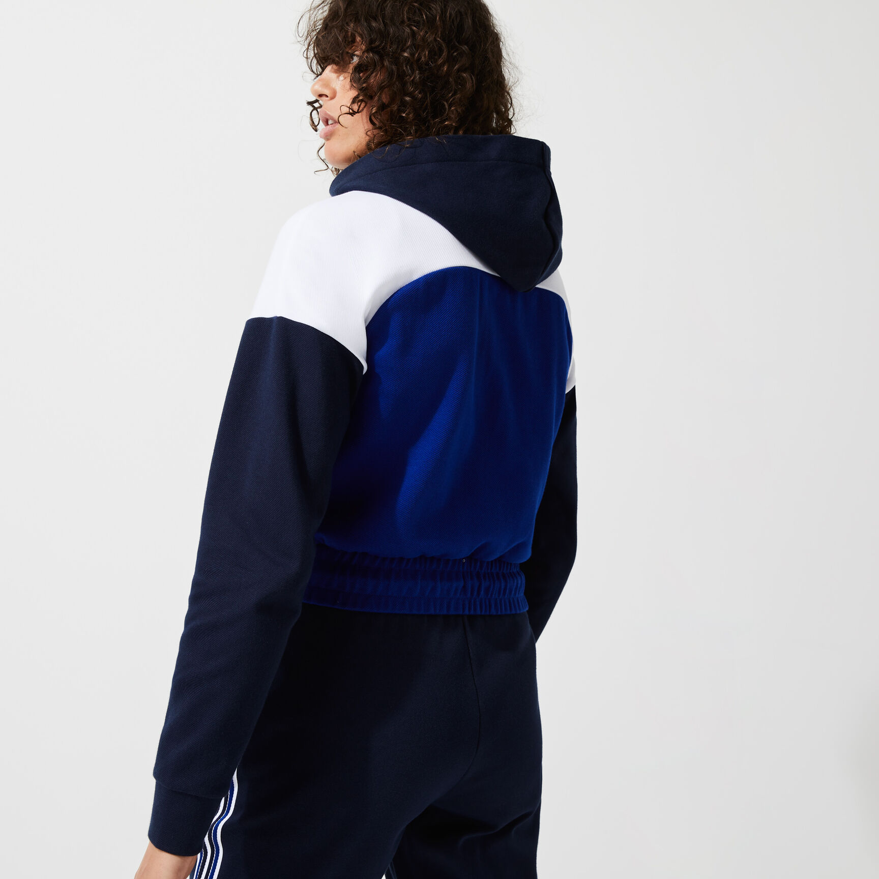 Women’s Lacoste SPORT Hooded Organic Cotton Zip Sweatshirt Women’s Lacoste SPORT Hooded Organic Cotton Zip Sweatshirt