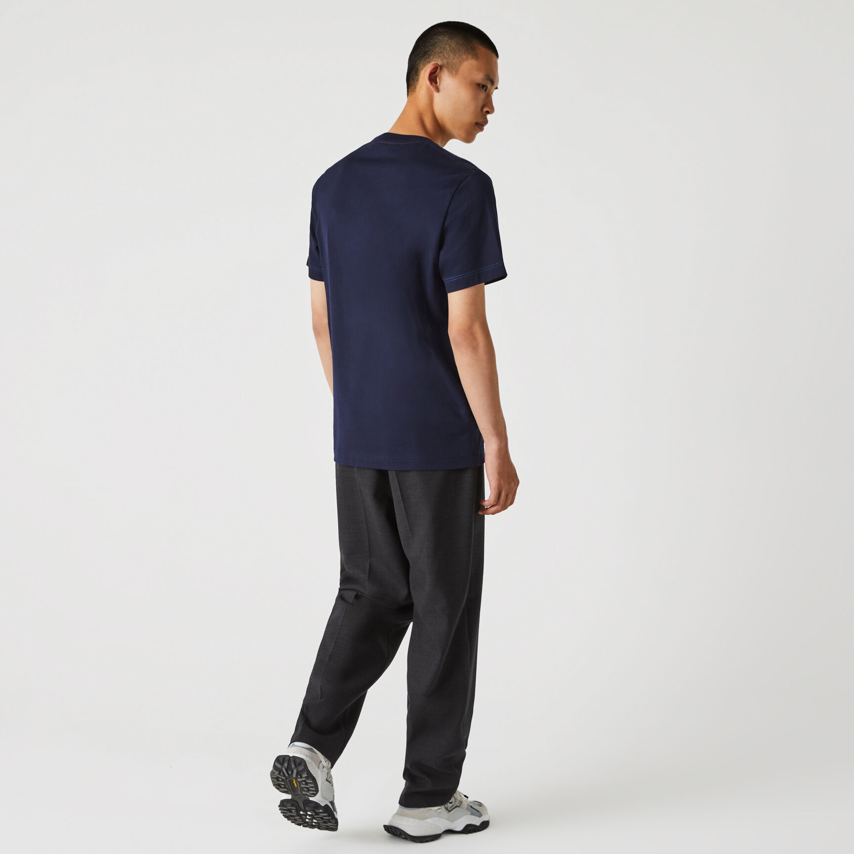 تيشيرت رجالي مخطط مصنوع في فرنسا من القطن العضوي