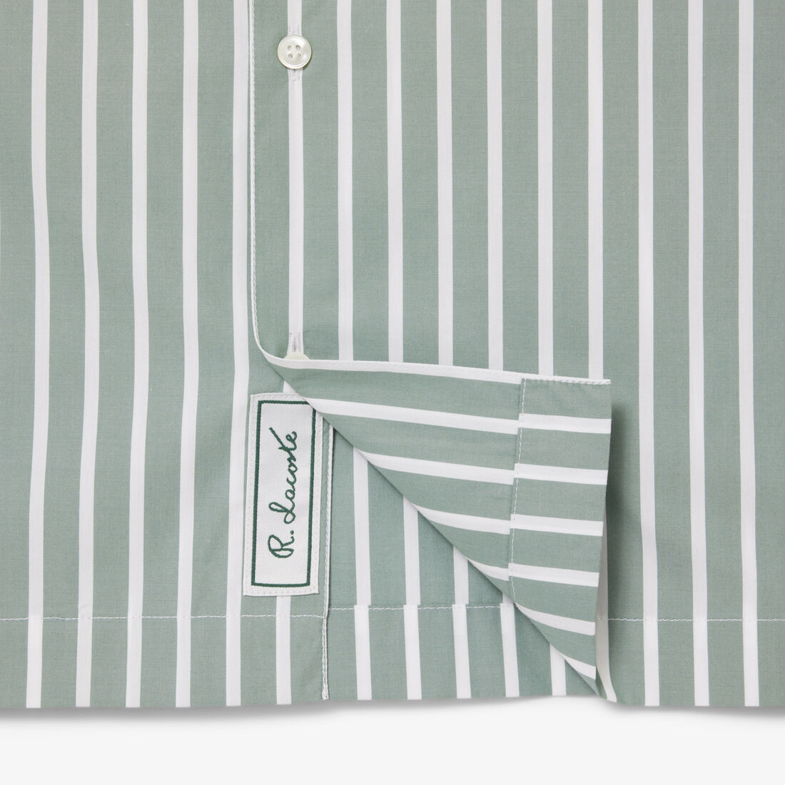 Relaxed Fit Striped Short Sleeved Shirt Relaxed Fit Striped Short Sleeved Shirt