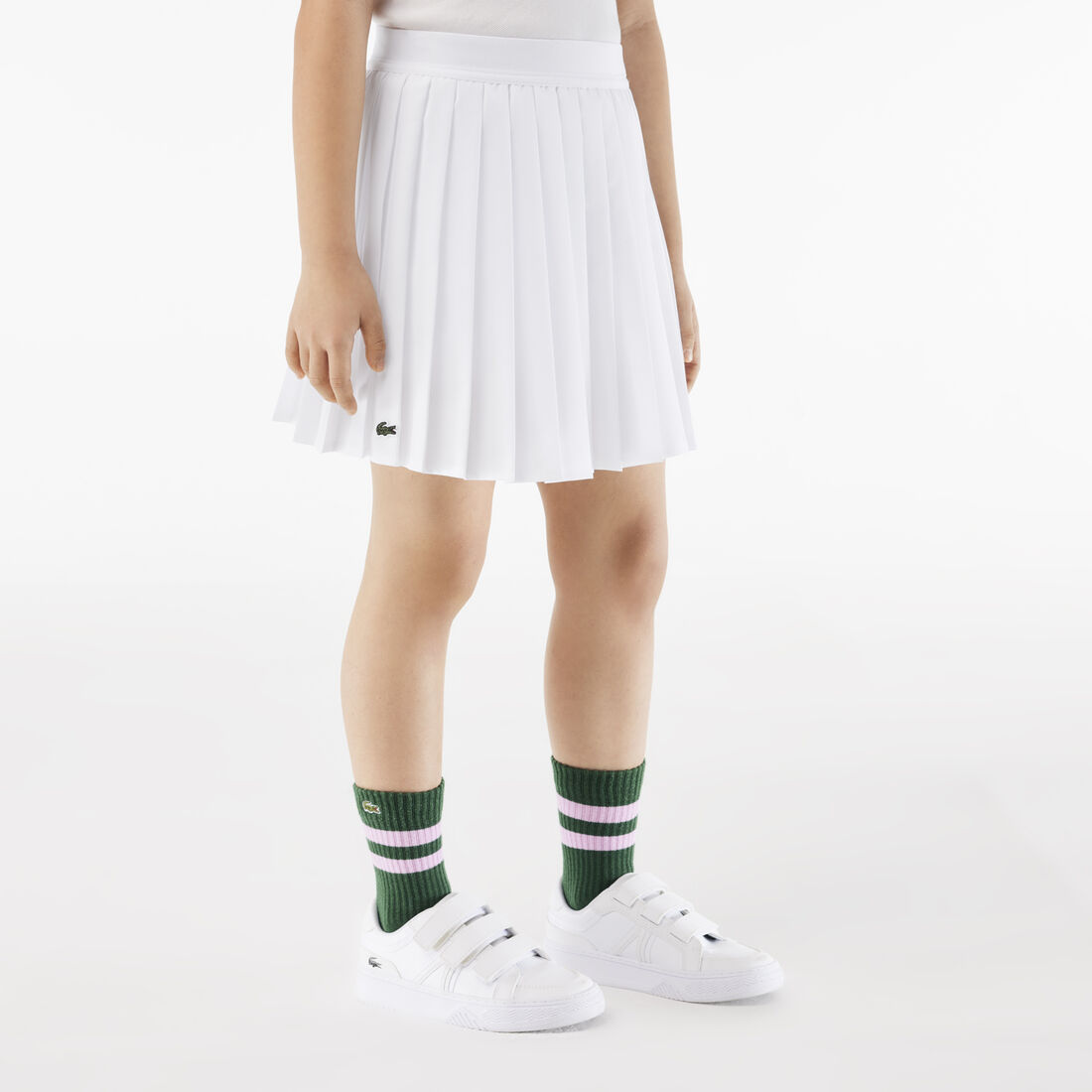 Pleated shirt with integrated undershorts Pleated shirt with integrated undershorts