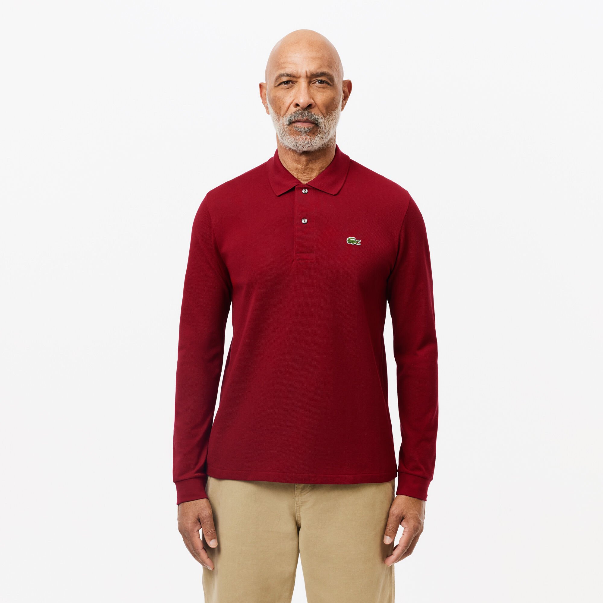 Lacoste long sleeve t shirt sale top