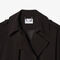 lacoste oversized wool blend trench coat