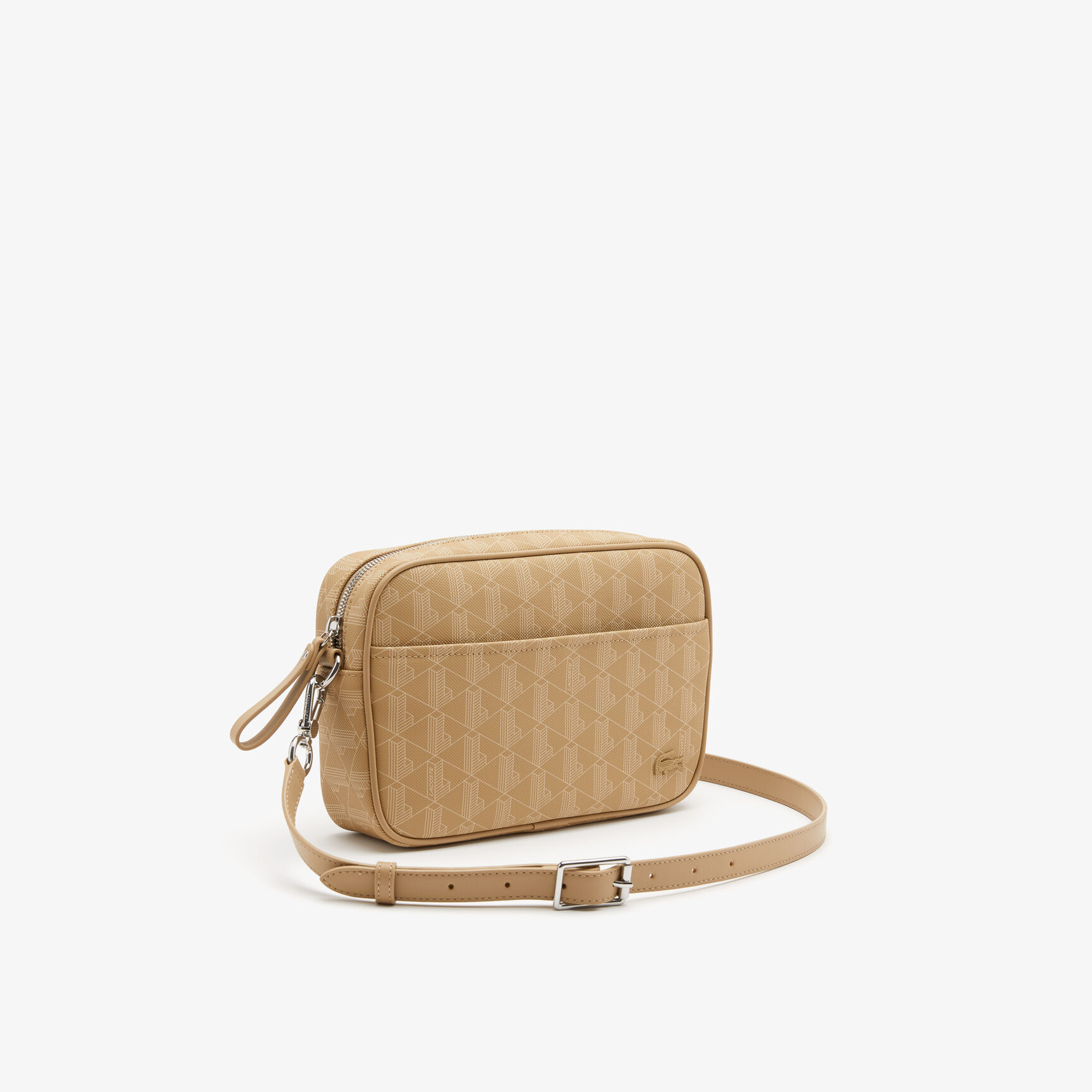 Women's Lacoste Monogram Zip Crossover Bag Women's Lacoste Monogram Zip Crossover Bag