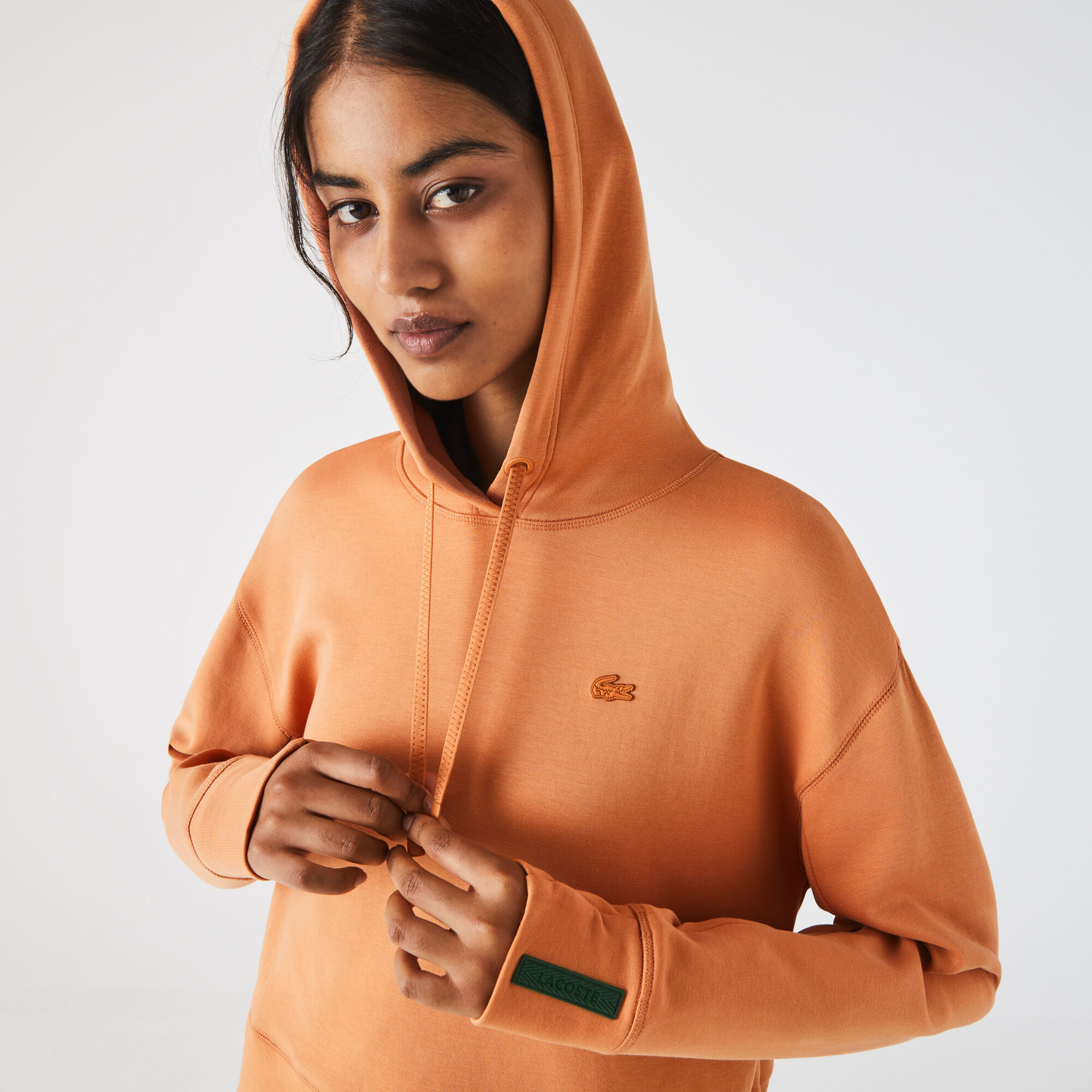 Womens lacoste hoodie on sale