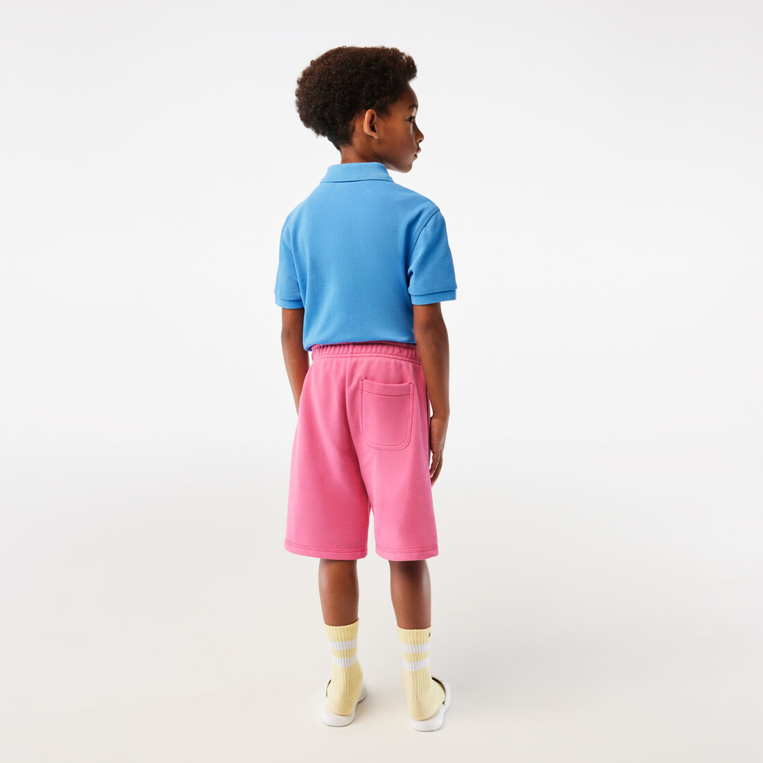 Boys' Branded Organic Cotton Fleece Shorts Boys' Branded Organic Cotton Fleece Shorts