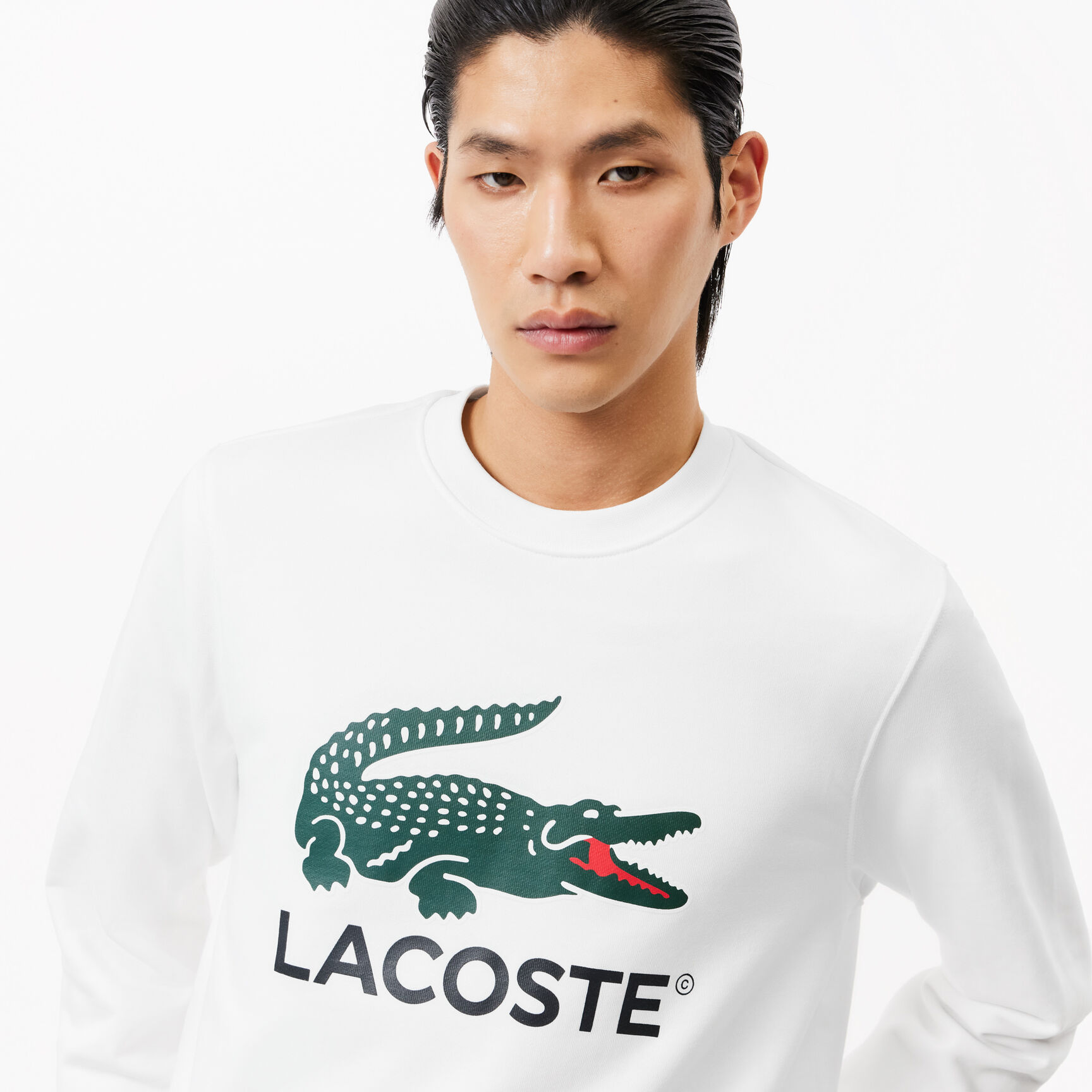 Classic Fit Cotton Fleece Sweatshirt