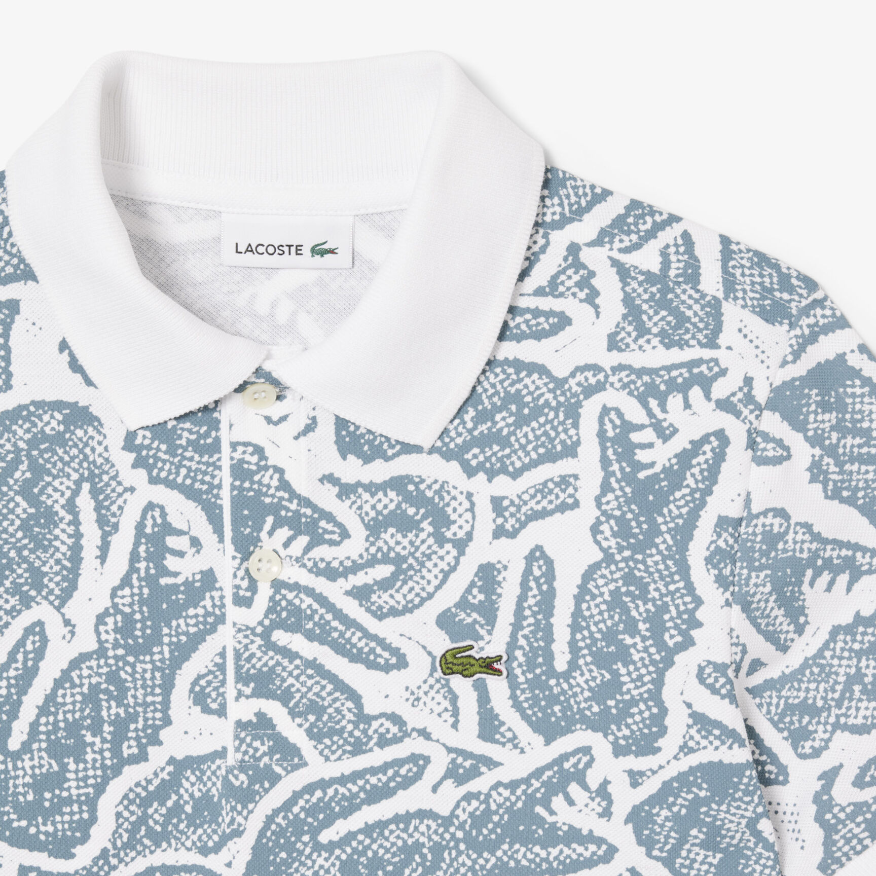 Petit Pique Print Polo Shirt Petit Pique Print Polo Shirt