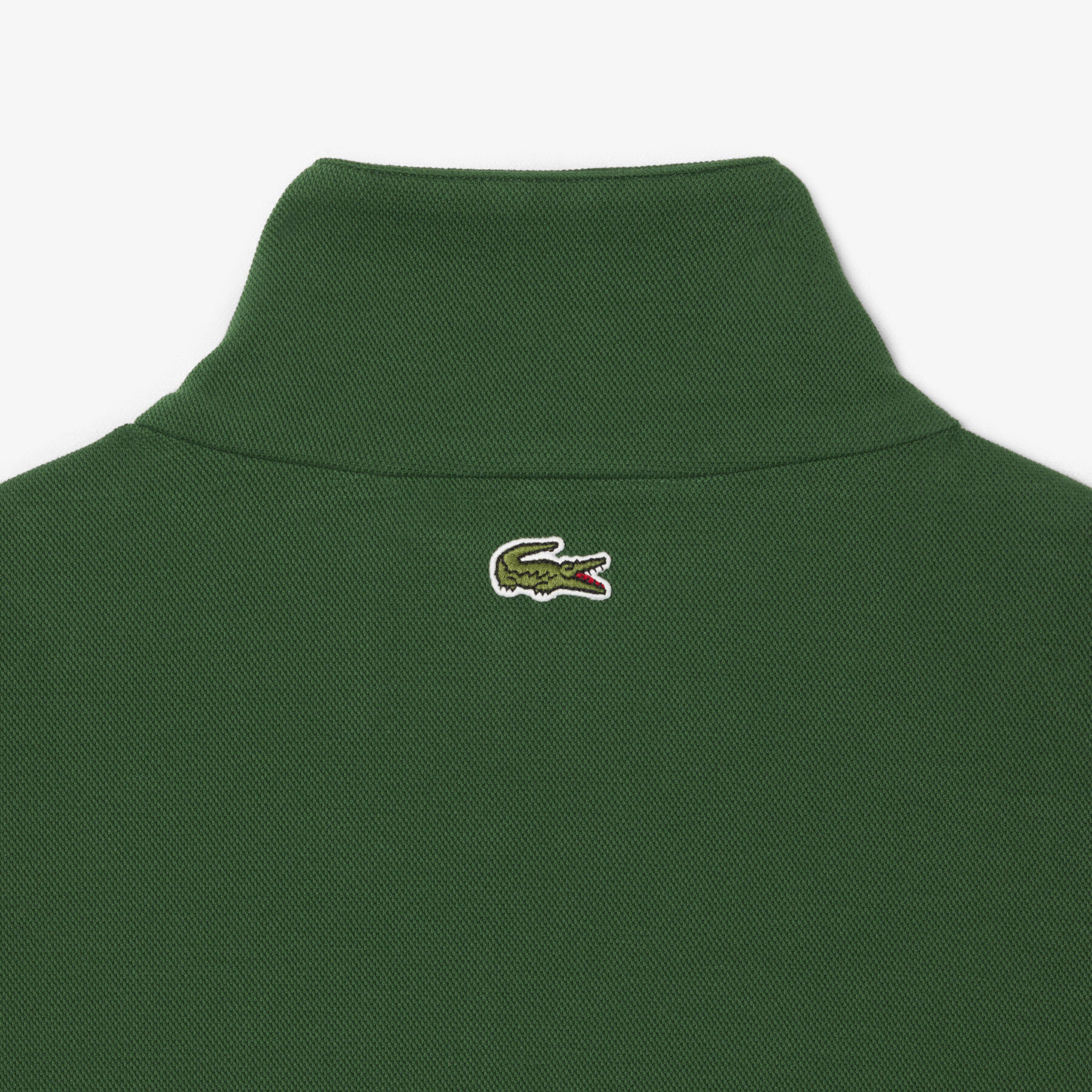 lacoste loose fit signature badge sweatshirt
