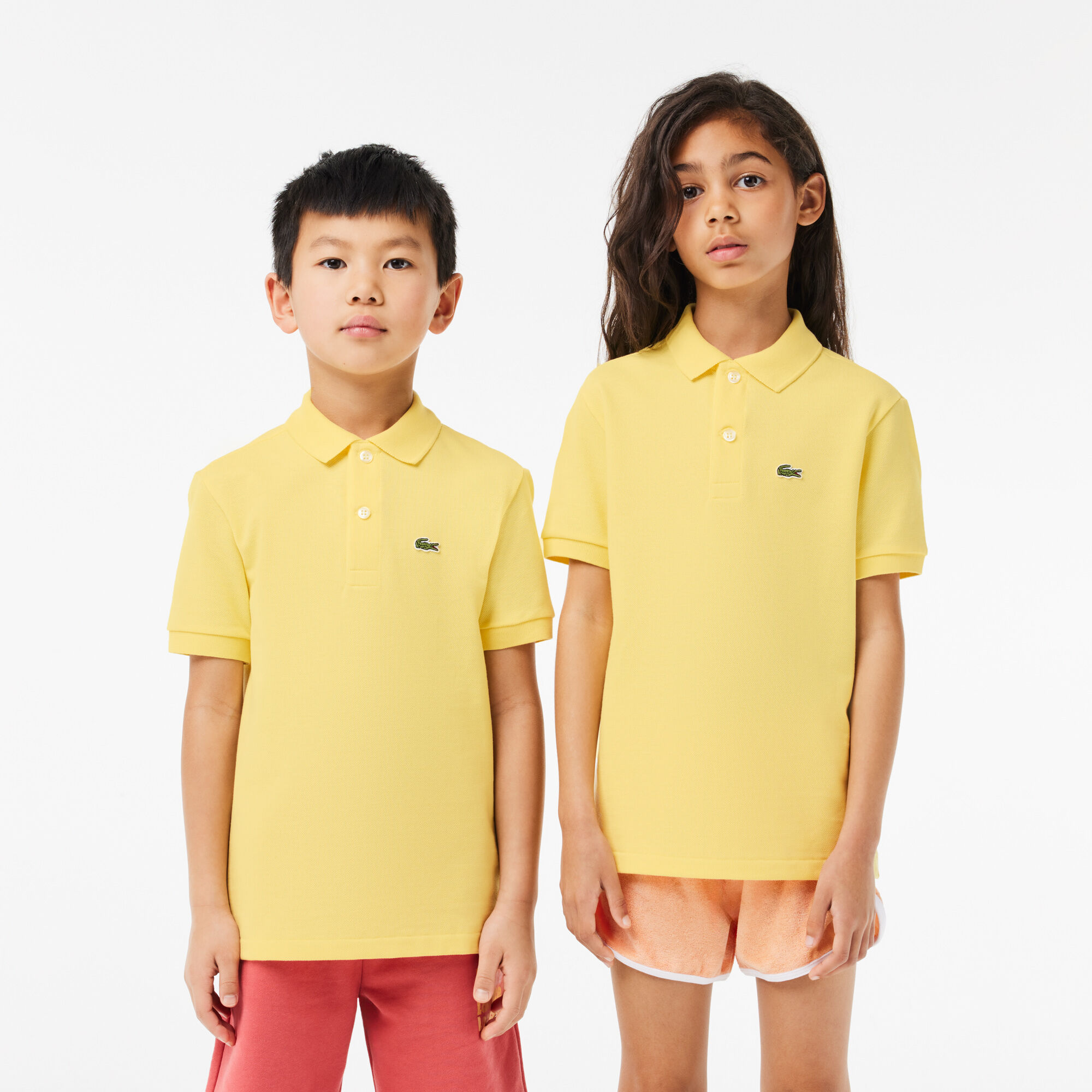 Buy Kids Monochrome Pique Polo Shirt Lacoste QA