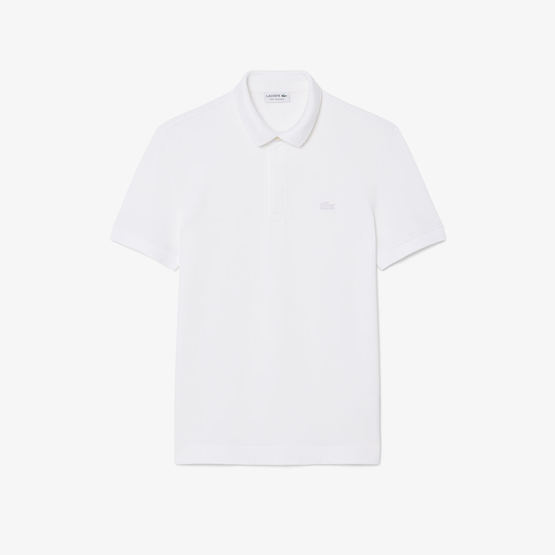 lacoste regular fit paris stretch pique polo shirt