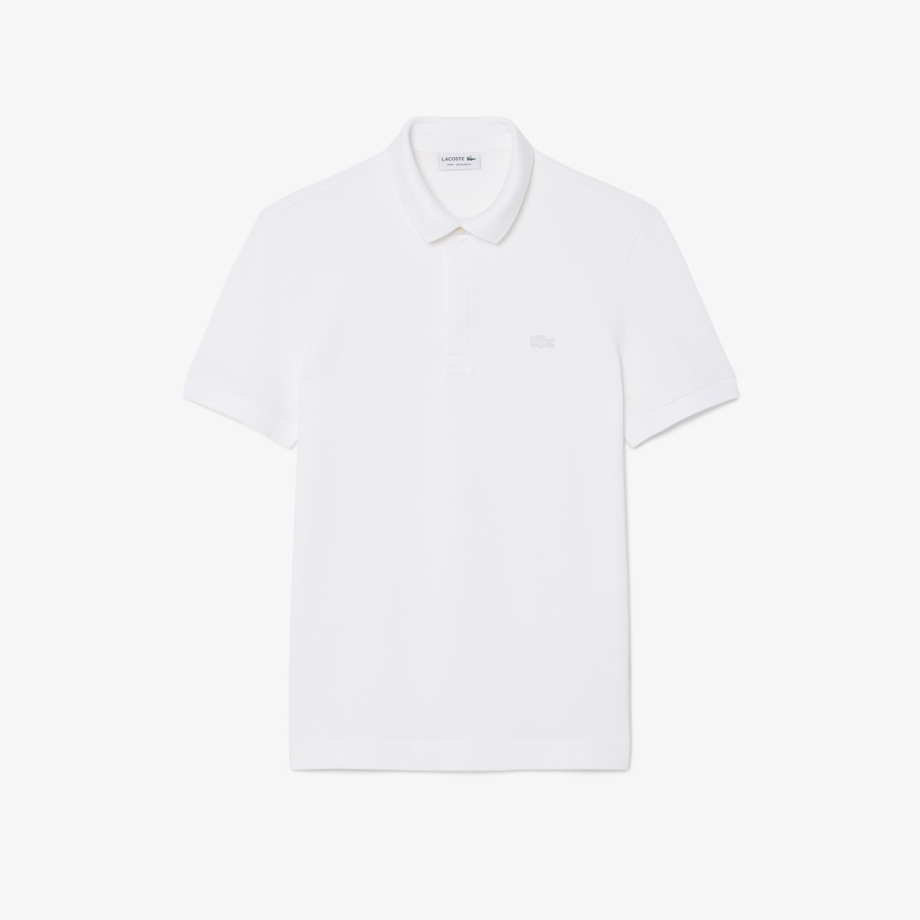 lacoste regular fit paris stretch pique polo shirt