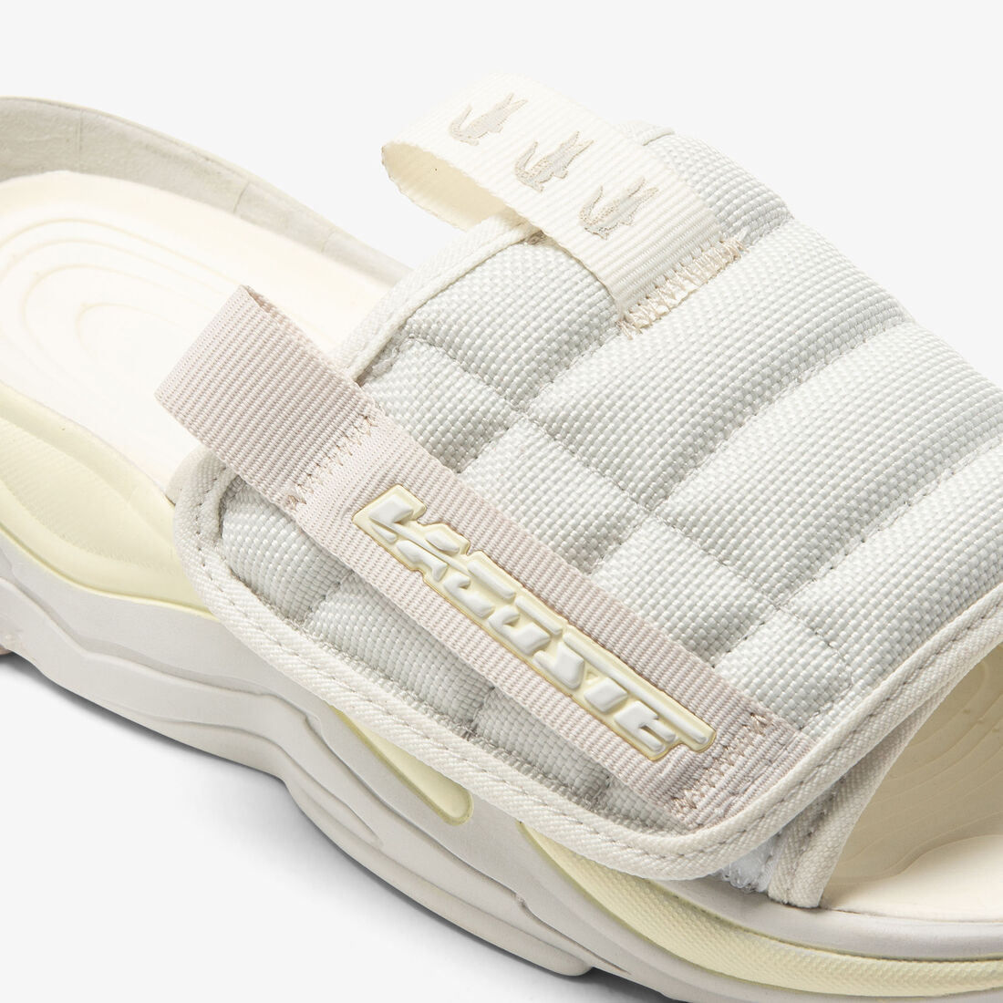 Women's Lacoste AceSlide Synthetic Slides Women's Lacoste AceSlide Synthetic Slides