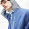 لاكوست قميص ثقيل للرجال من الصوف مع كلمة lacoste المزركشة بألوان متعددة
