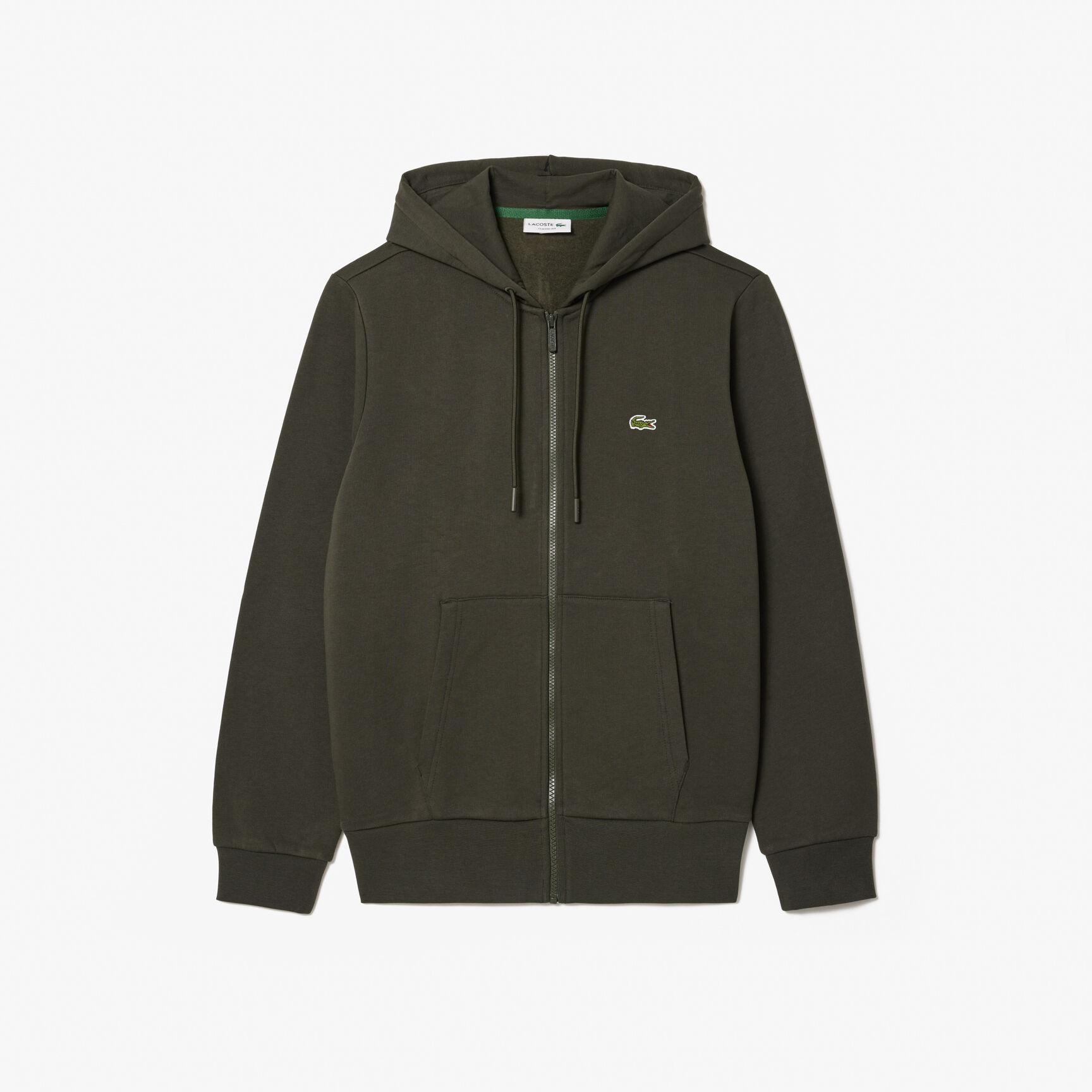 Zip-Up Fleece Hoodie