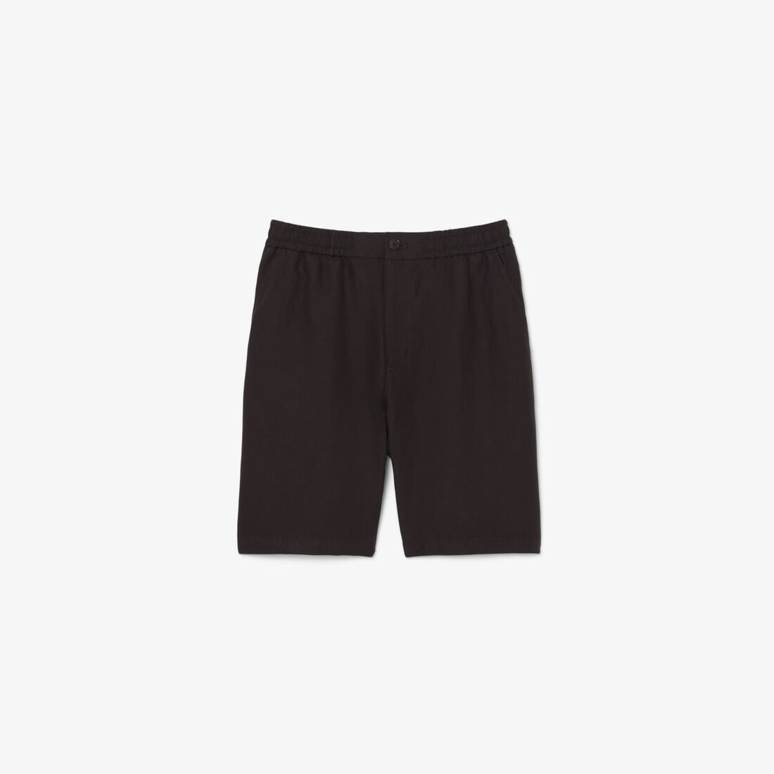 Regular Fit Linen Blend Twill Shorts Regular Fit Linen Blend Twill Shorts