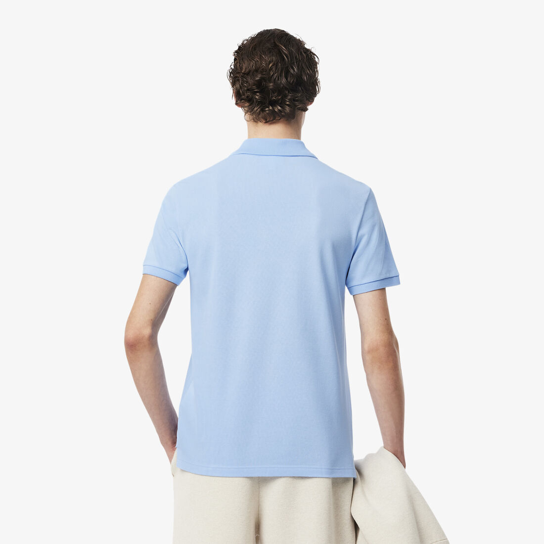 قميص بولو بيكيه بقصة ضيقة L.12.12 قميص بولو بيكيه بقصة ضيقة L.12.12