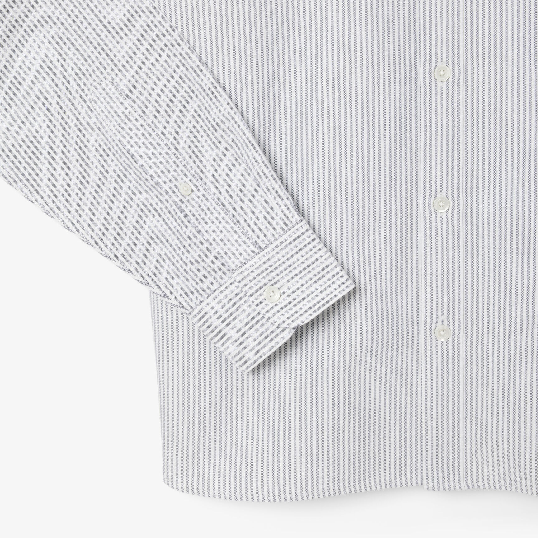 قميص أكسفورد مخطط بقصّة عادية قميص أكسفورد مخطط بقصّة عادية