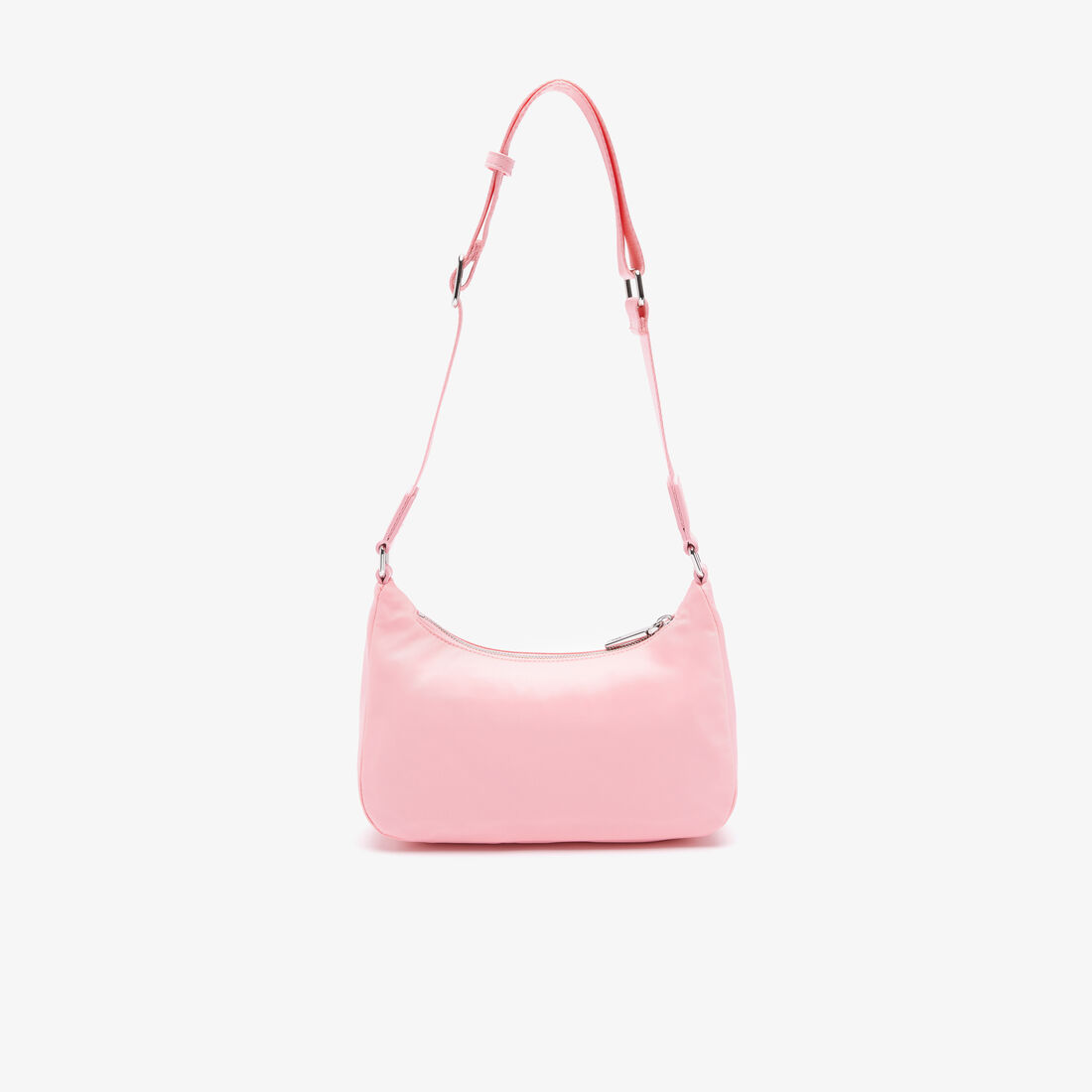 Unisex Metal Crocodile Branded Strap Nylon Shoulder Bag Unisex Metal Crocodile Branded Strap Nylon Shoulder Bag