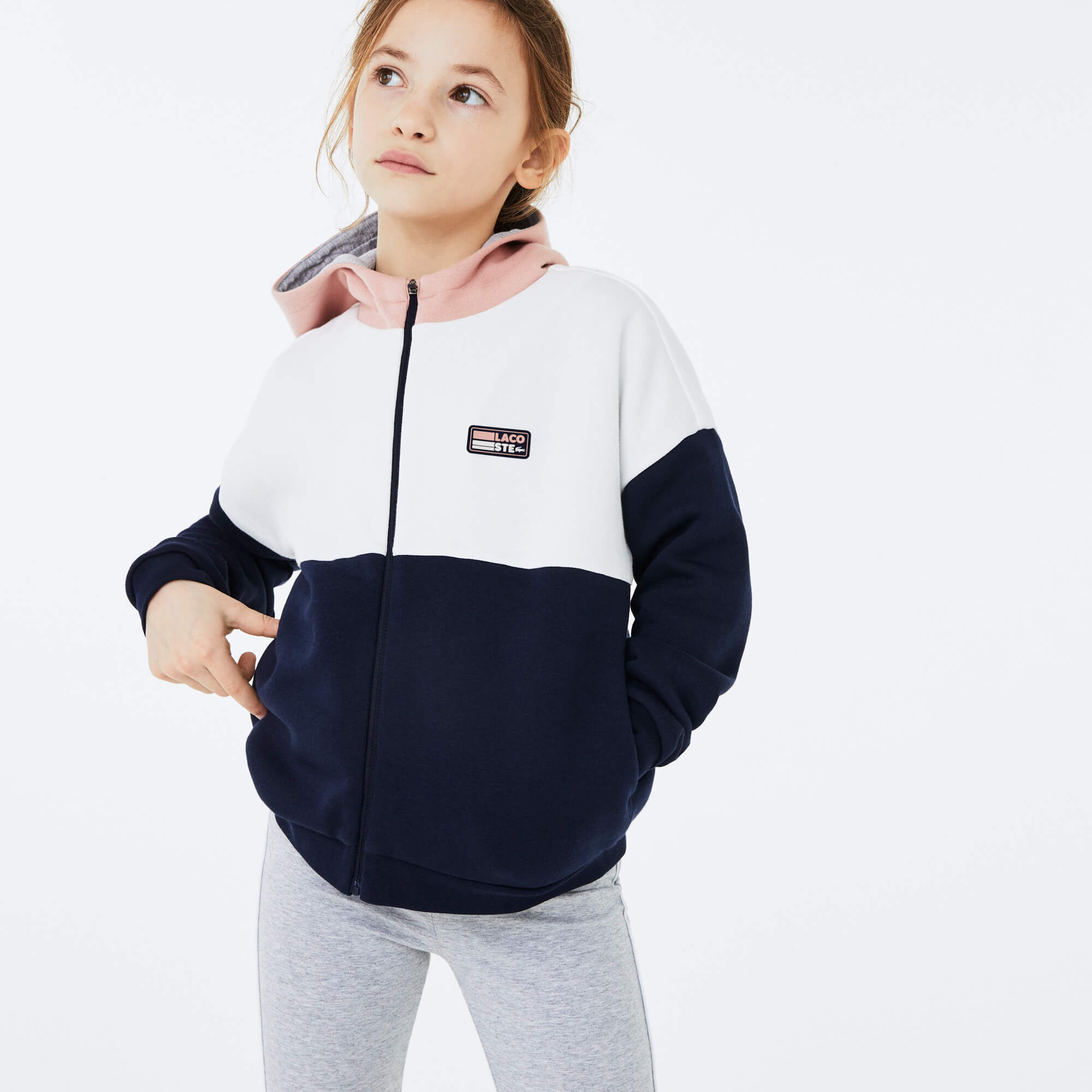 Girls lacoste outlet coat