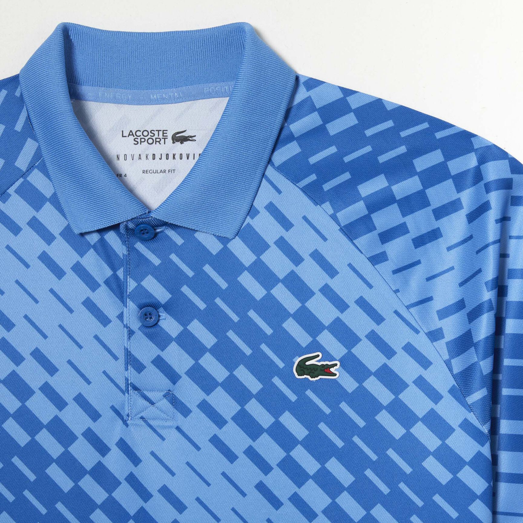 Men's Lacoste Tennis x Novak Djokovic Printed Polo Shirt Men's Lacoste Tennis x Novak Djokovic Printed Polo Shirt