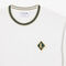 French Made Badge Accent Striped T-shirt lacoste french made badge accent striped t shirt