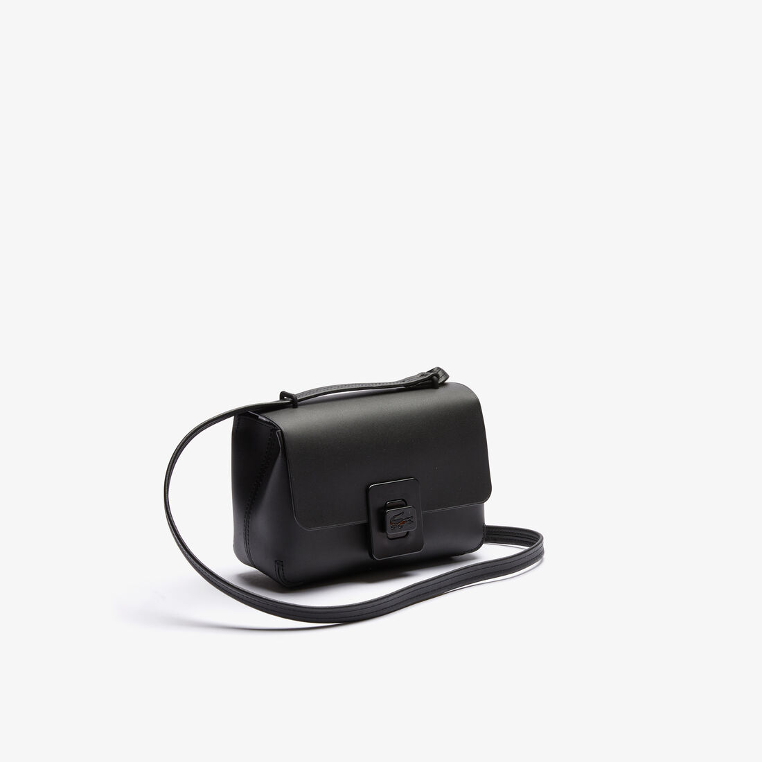 حقيبة كتف جلد مع إبزيم التمساح مجموعة Croco Turn للنساء حقيبة كتف جلد مع إبزيم التمساح مجموعة Croco Turn للنساء