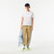 women s lacoste jersey contrast print t shirt