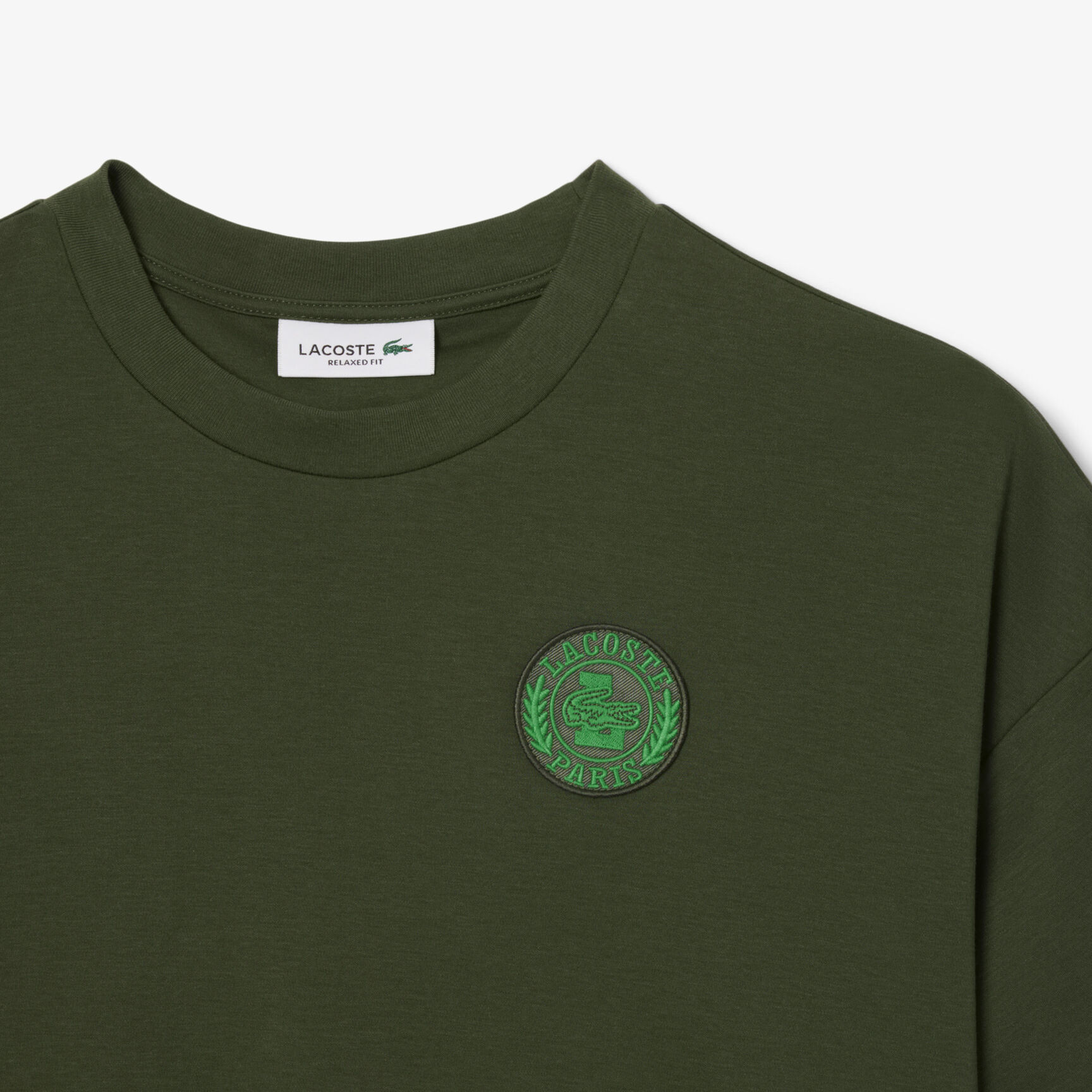 Lacoste Paris Badge Accent Jersey T-shirt