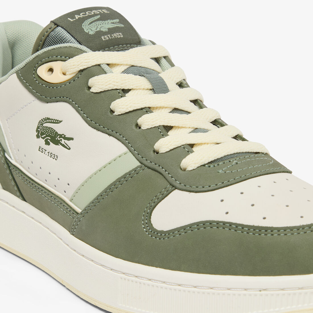 حذاء رياضي رجالي من الجلد بتصميم مشبك على شكل حرف T حذاء رياضي رجالي من الجلد بتصميم مشبك على شكل حرف T