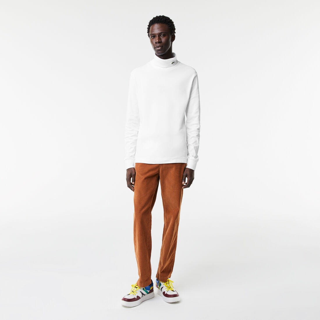 Men's Organic Cotton Turtleneck T-shirt Men's Organic Cotton Turtleneck T-shirt