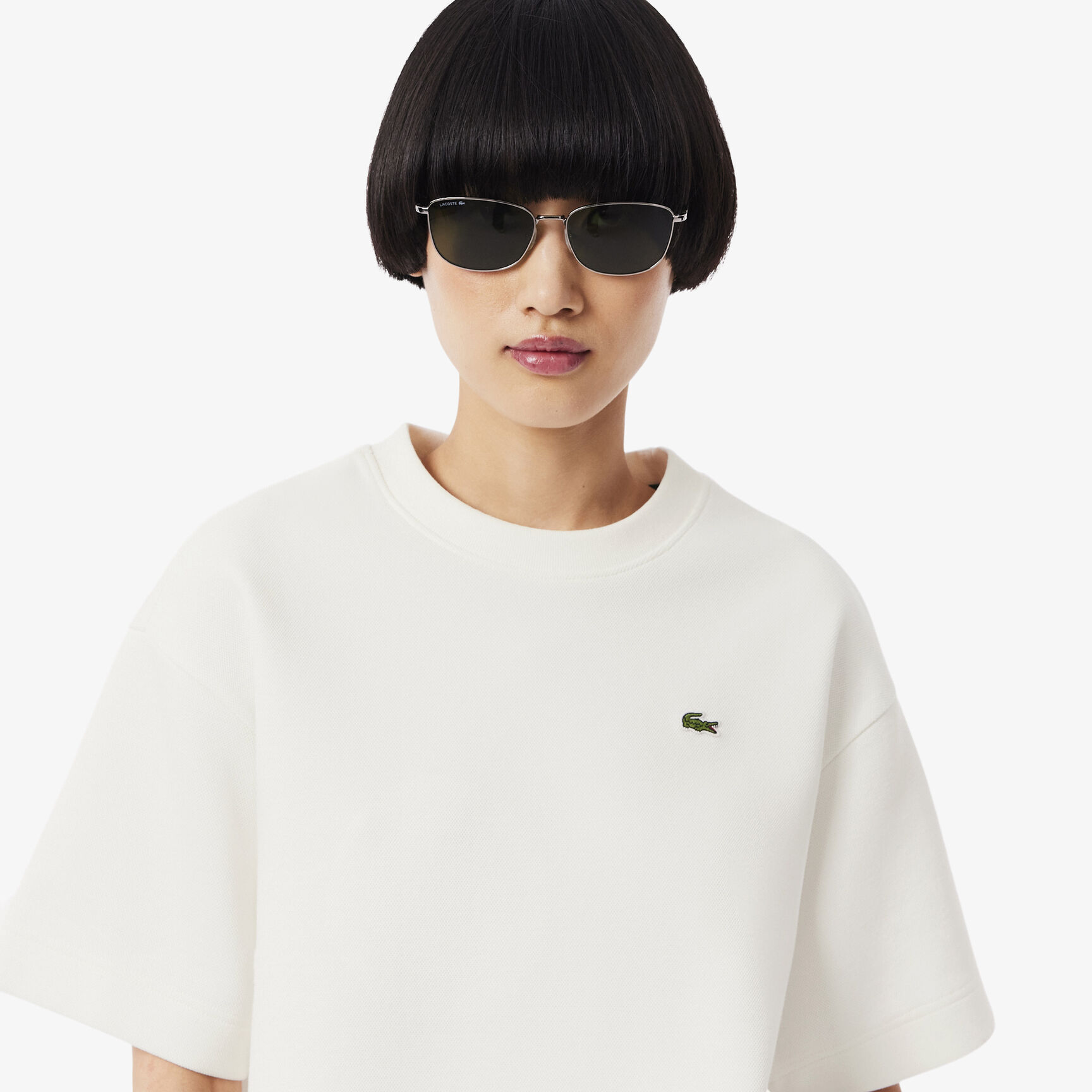 Oversized Double Face Pique T-shirt Oversized Double Face Pique T-shirt