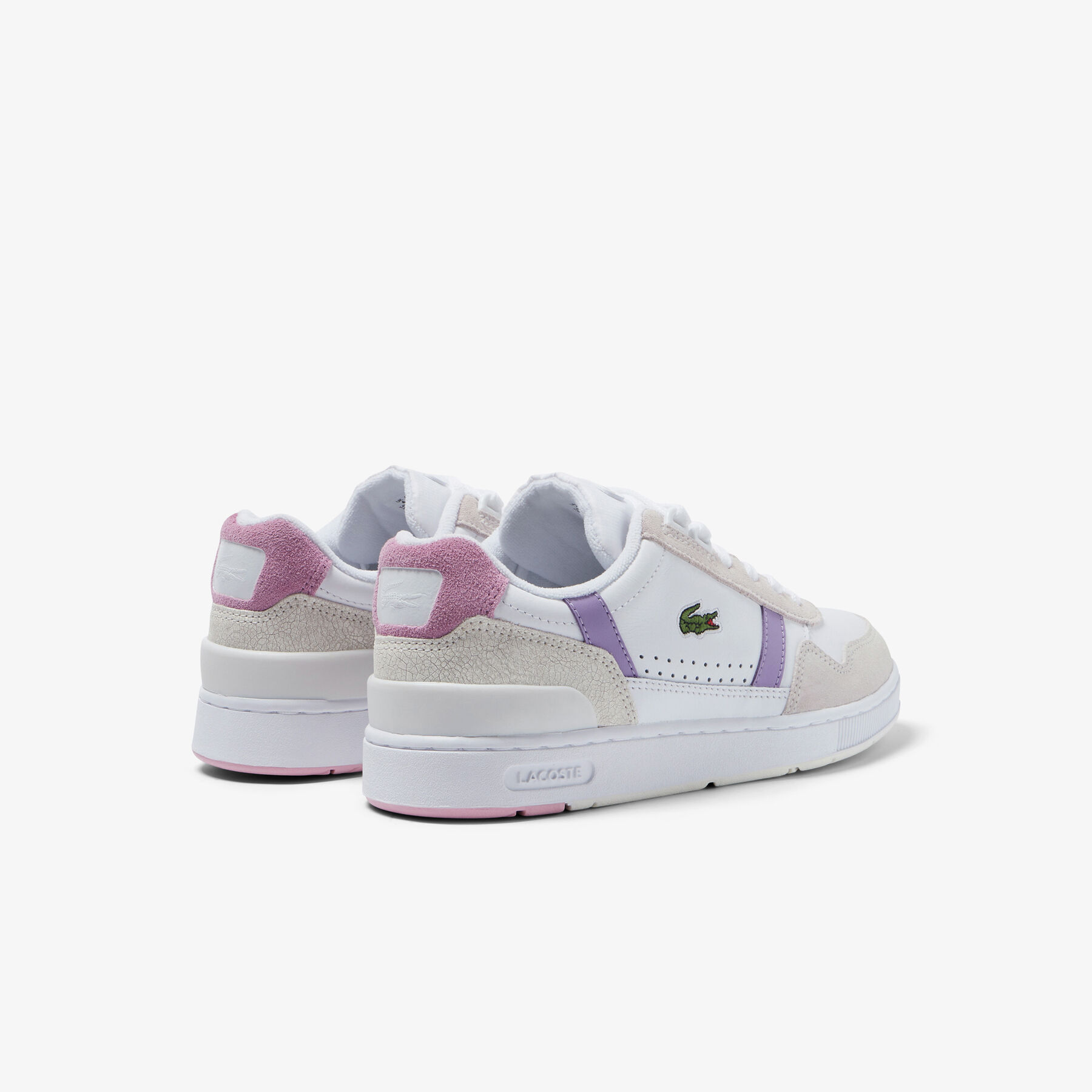 Women's Lacoste T-Clip Leather Sneakers women s lacoste t clip leather sneakers