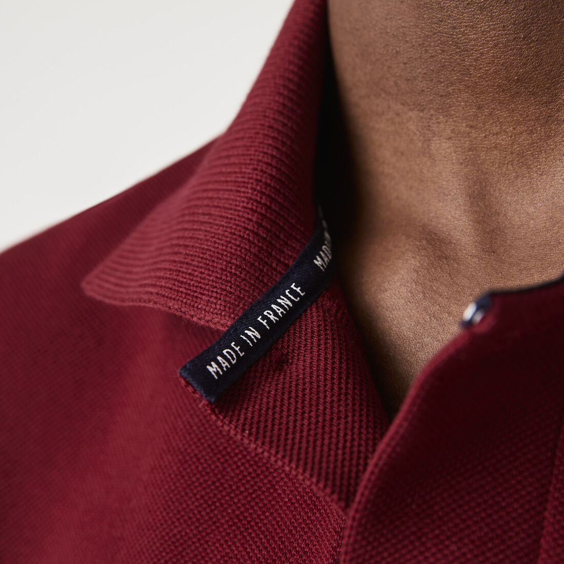 Men's Lacoste Made in France Classic Fit Organic Cotton Polo Shirt Men's Lacoste Made in France Classic Fit Organic Cotton Polo Shirt