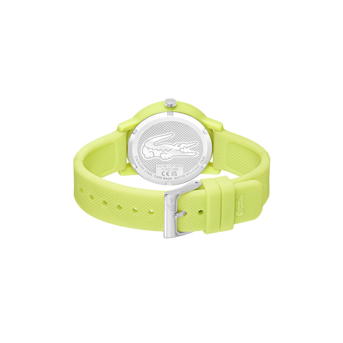 Women Yellow Silicone Strap Watch Women Yellow Silicone Strap Watch