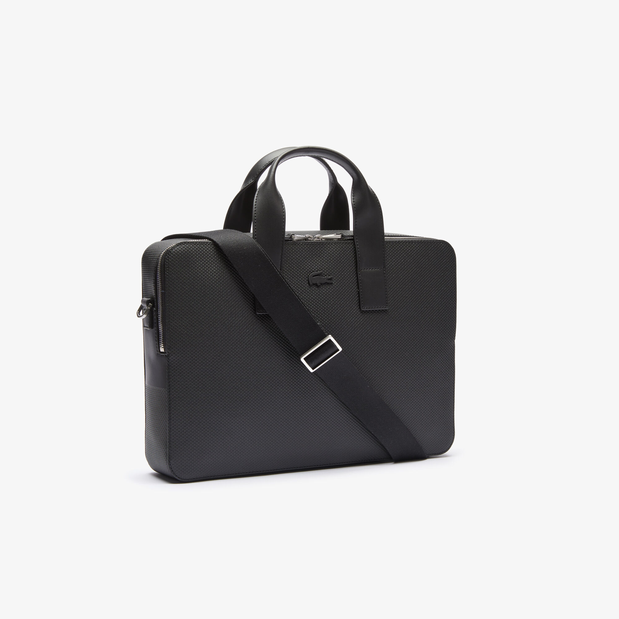 Men's Chantaco Matte Piqué Leather Computer Bag Men's Chantaco Matte Piqué Leather Computer Bag