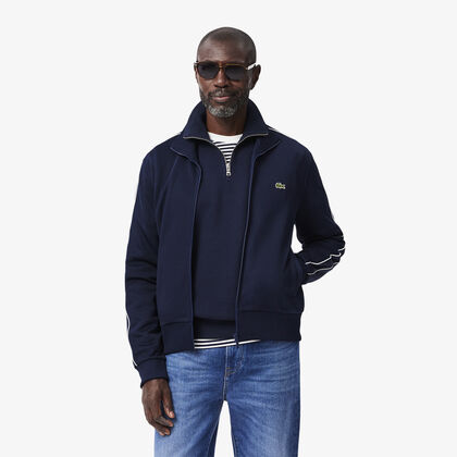 Paris Pique Zip Front Track Jacket