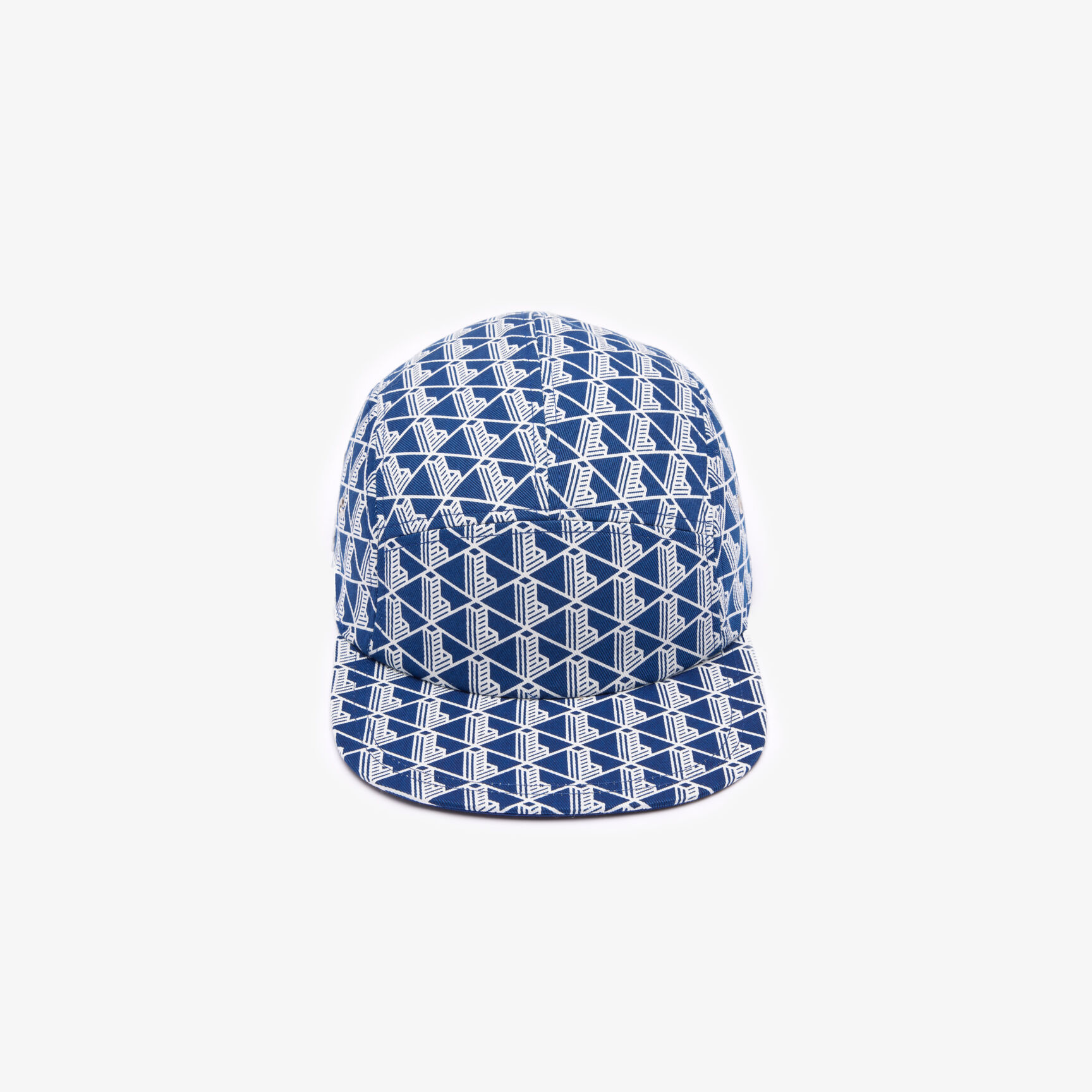 Monogram Print Twill Jockey Cap