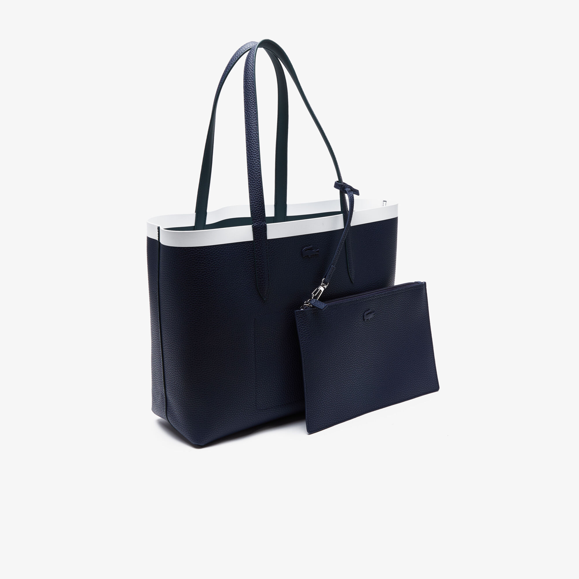 Buy Women s Lacoste Color Block Reversible Shopping Bag Lacoste QA
