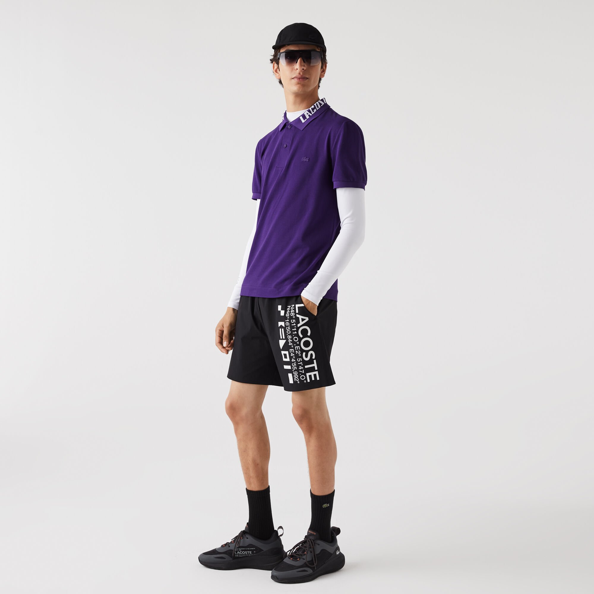 Lacoste slim fit stretch polo on sale