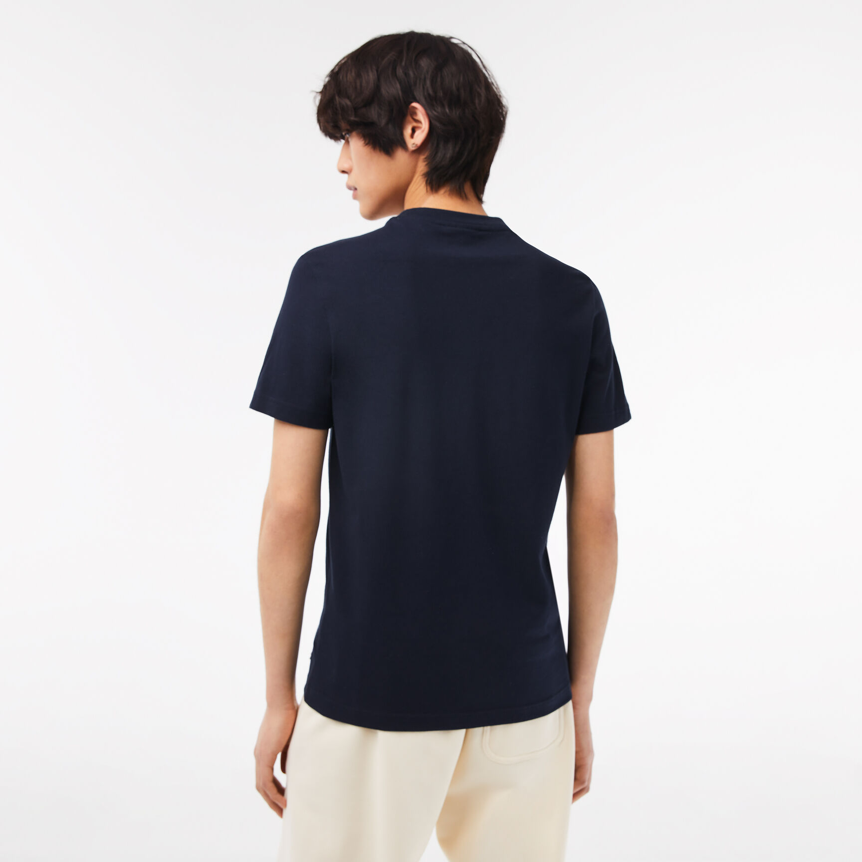 Men's Lacoste Cotton Jersey Print T-shirt