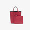 lacoste anna vertical reversible tote
