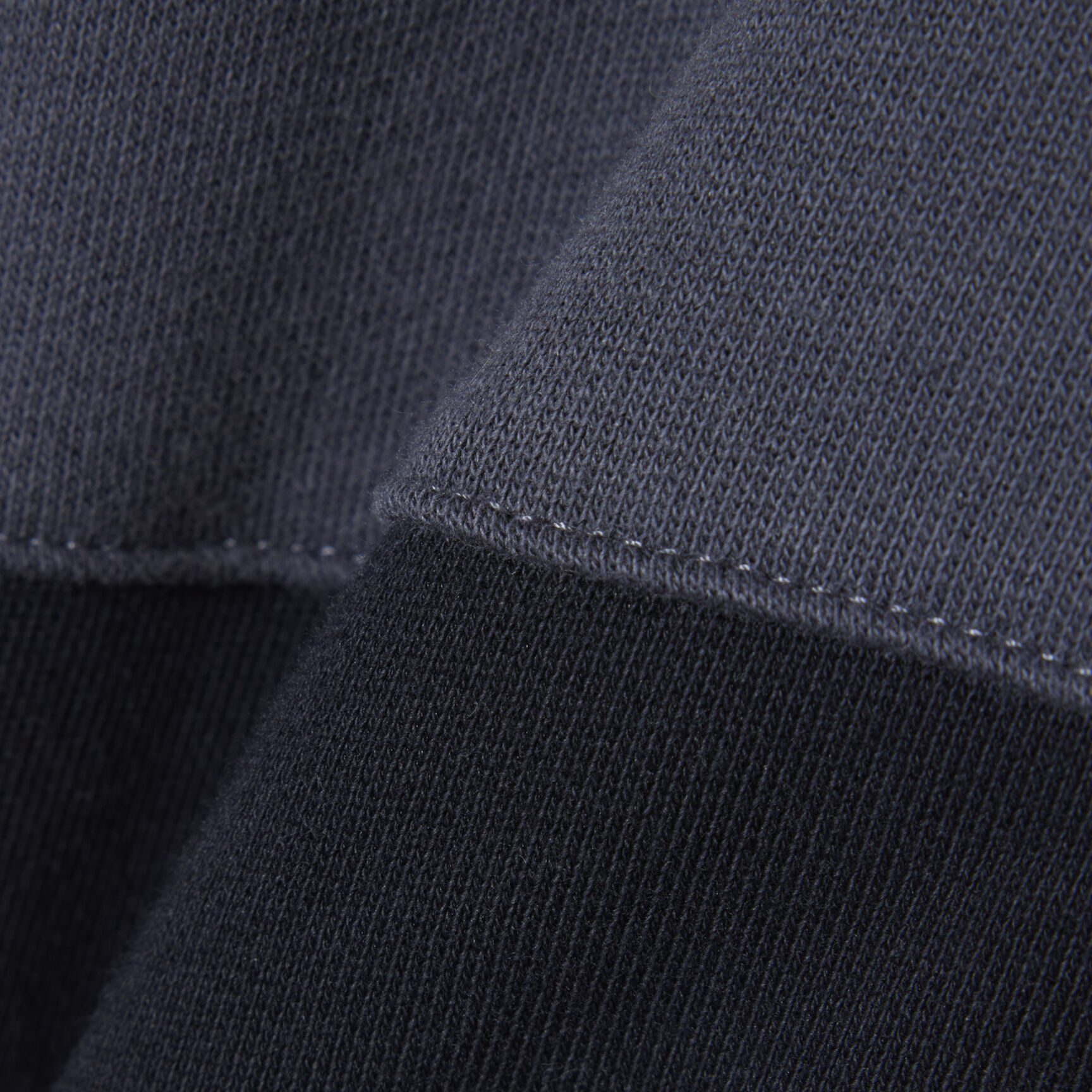 Colour-Block Zipped Hoodie